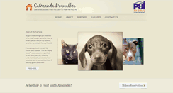 Desktop Screenshot of catmandadogwalker.com